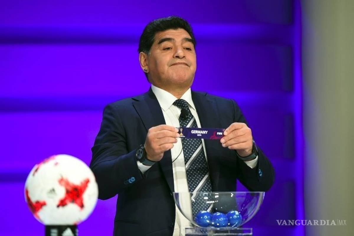 Maradona no acudió al ensayo del sorteo del Mundial por problemas de salud