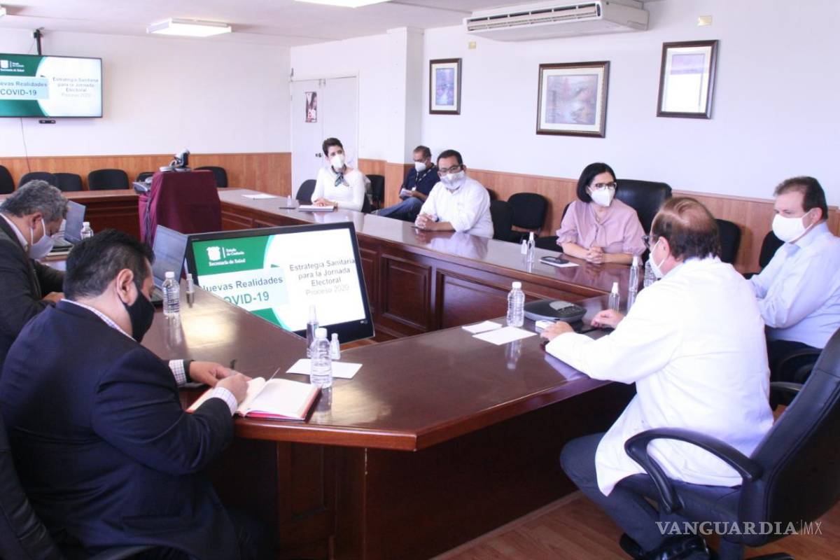 Salud por una elección segura contra COVID