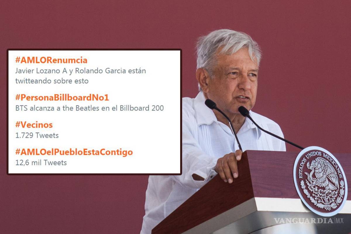 #AMLOelPuebloEstaContigo vs #AMLORenuncia: Discuten en redes sociales por caso Minatitlán