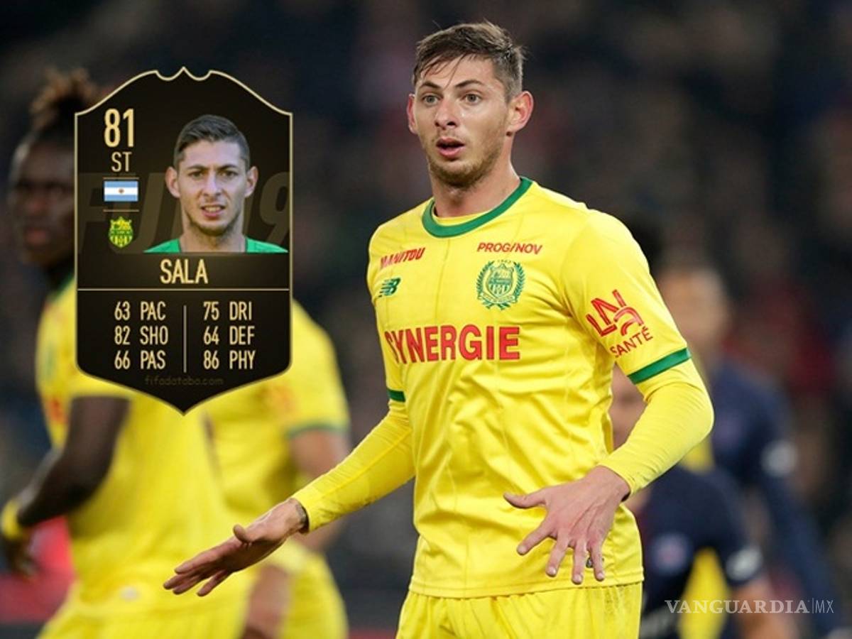$!EA Sports no lucra con la imagen de Emiliano Sala y lo retira del FIFA