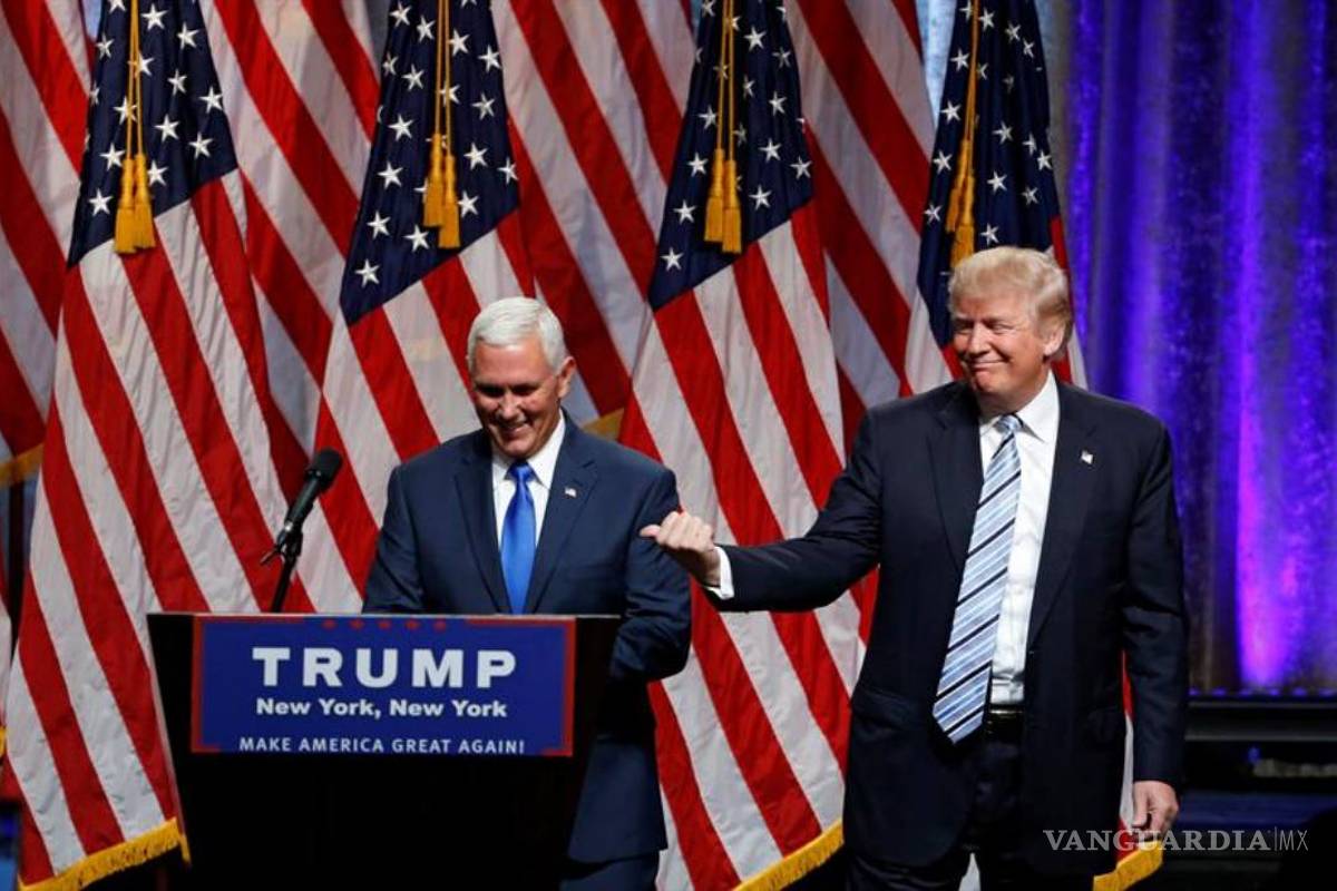 Trump ensalza la gestión de Pence al presentarlo como compañero de fórmula