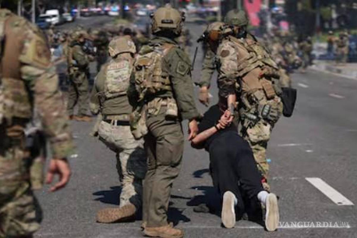 Asegura ICE que entre los migrantes arrestados en Los Ángeles, se encuentran narcotraficantes, abusadores y pandilleros