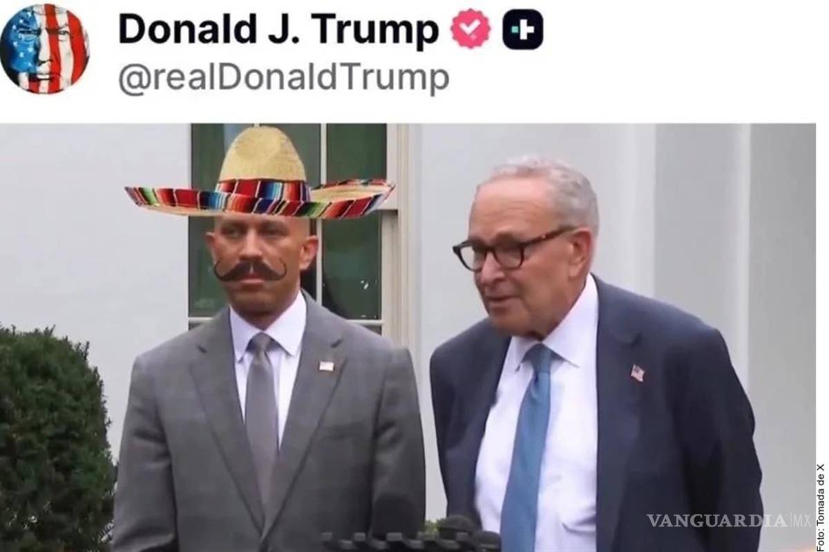 Busca Trump ridiculizar a demócratas con símbolos mexicanos