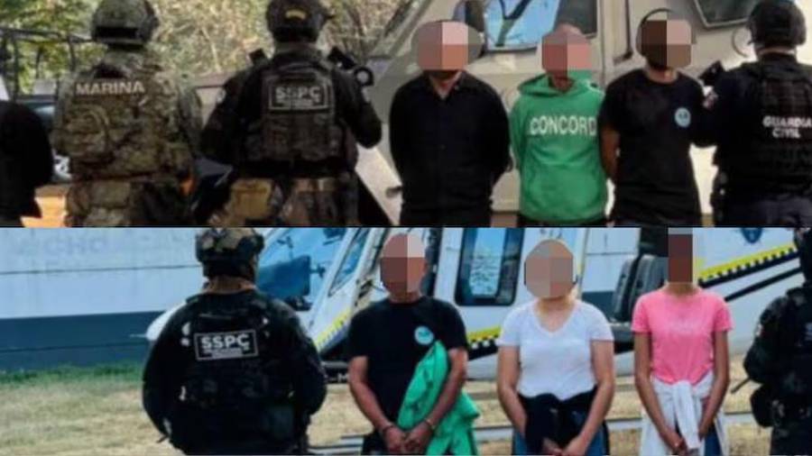 La dependencia señaló que el operativo se desprende del Plan Paricutín y que se ejecutó en seis inmuebles, como parte de dos carpetas de investigación en curso por parte de la Fiscalía.