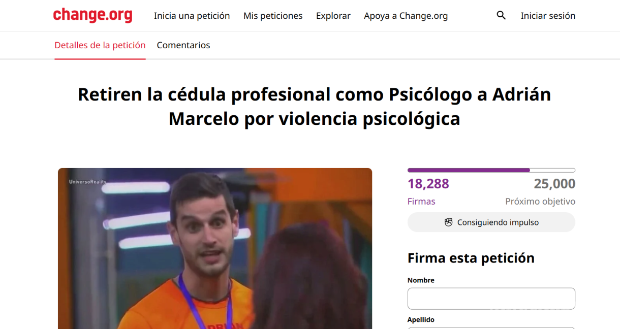 $!LCDLF: Piden la revocación de cédula profesional como psicólogo a Adrián Marcelo tras atacar a Gala Montes por tener depresión