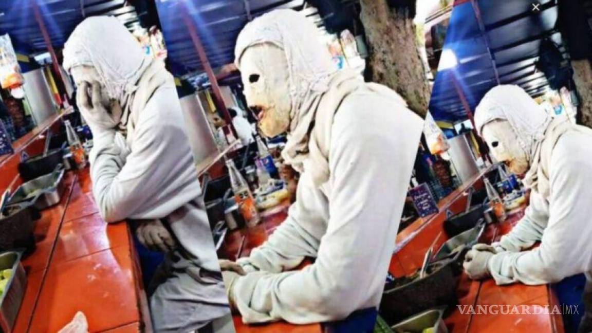 ¿Quién es el misterioso hombre de blanco?... causa terror al ser visto deambulando por calles de México (videos)
