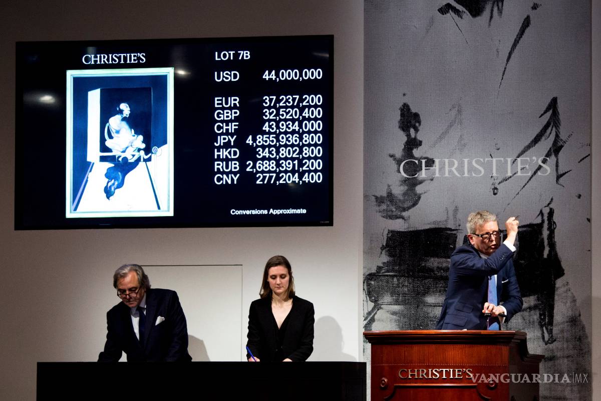 Christie's subasta por 49.8 mde un retrato del amante de Francis Bacon