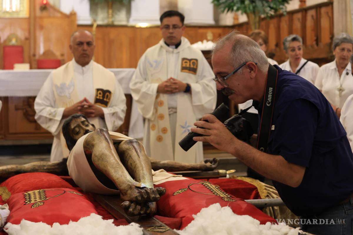 El Santo Cristo de Saltillo: un tesoro cultural bajo estricta conservación