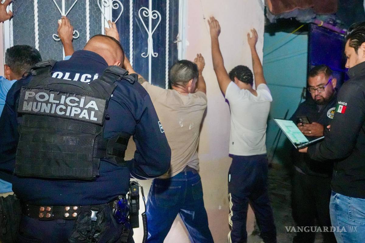 $!Elementos de corporaciones federales, estatales y municipales reforzaron la vigilancia durante el fin de semana en distintos sectores de Ramos Arizpe.