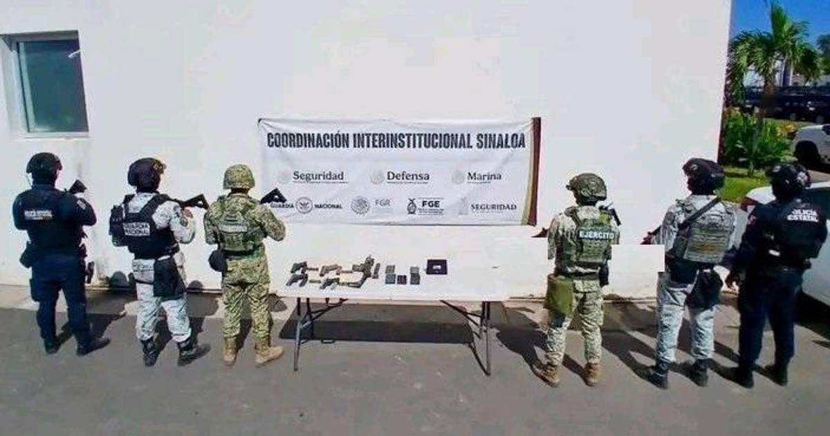 Descubren subametralladora y decenas de celulares en el penal de Culiacán