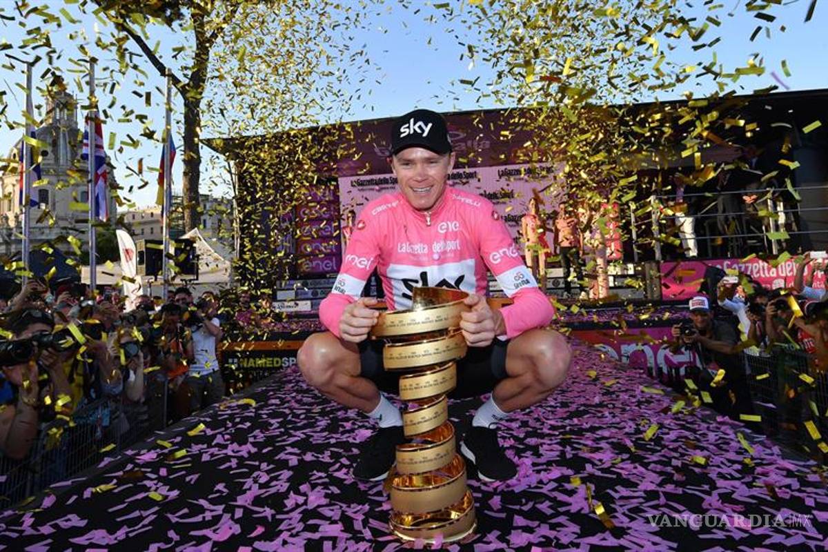 Chris Froome consigue el Giro de Italia