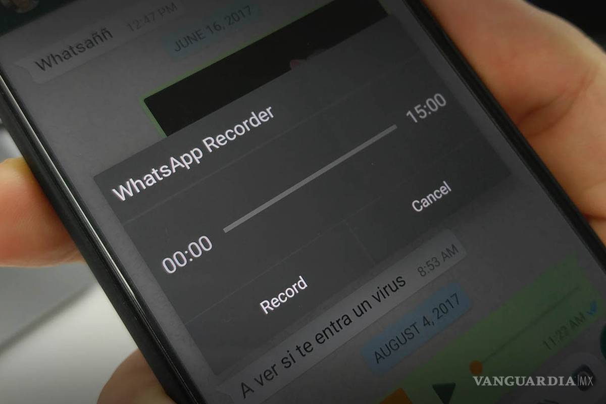 WhatsApp elimina la grabadora de audio