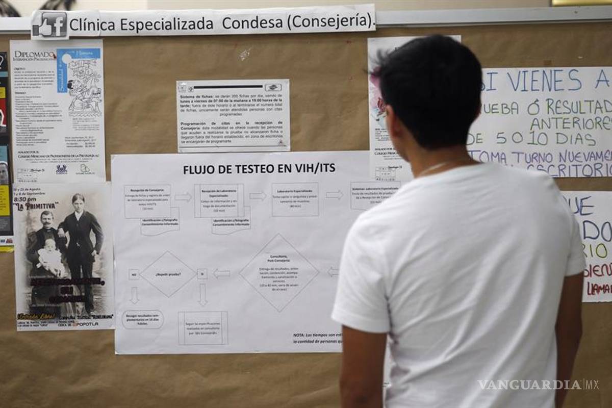 Arranca en México protocolo que reduciría en 92 % riesgo de infección de VIH