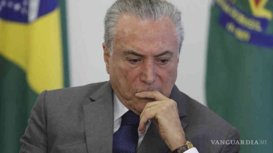 Expresidente de Brasil, Michel Temer, es arrestado por caso 'Lava Jato'