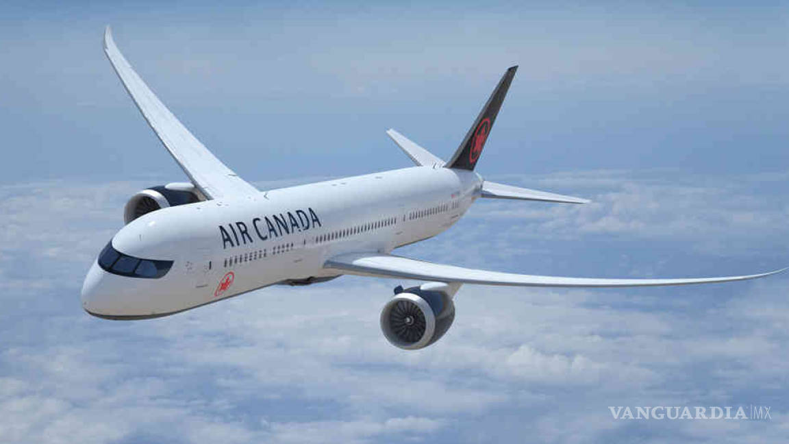 Aterriza con éxito avión de Air Canadá... sin ningún problema logra descender en el Aeropuerto de Barajas en España (Video)