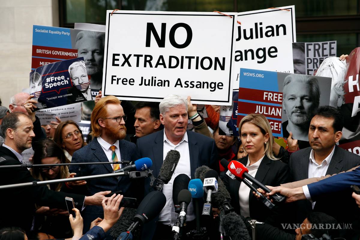 Julian Assange no desea entregarse para ser extraditado a EU