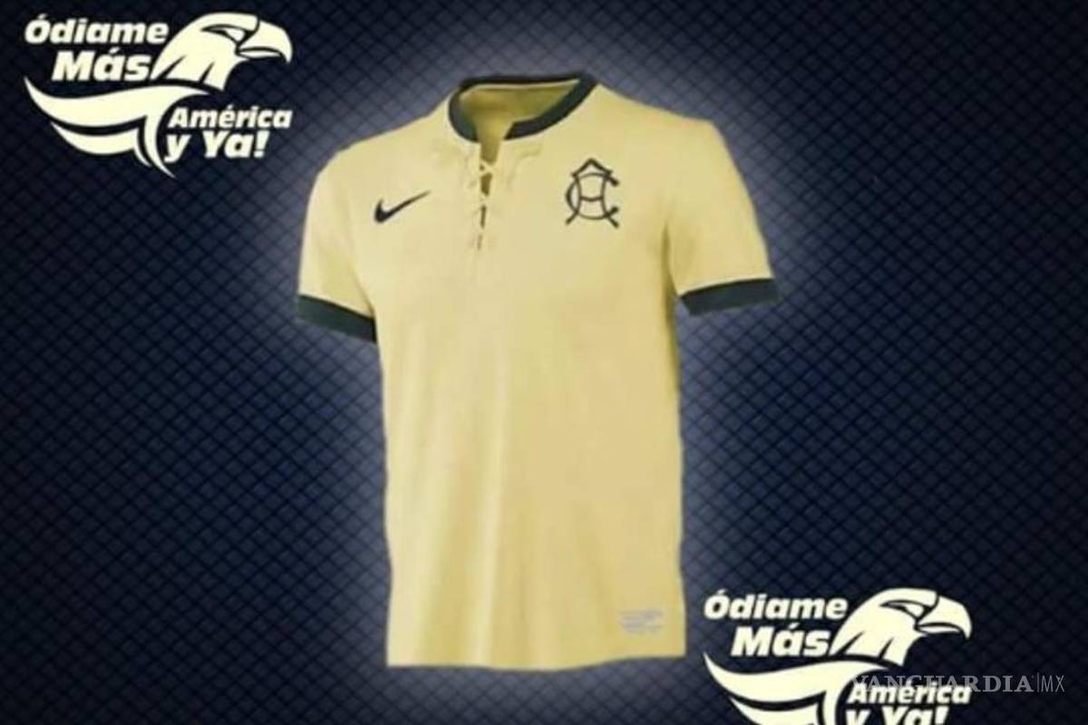 La playera del centenario del América costará 5 mil pesos
