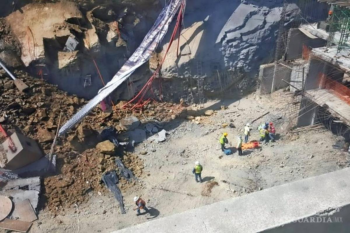 De nueva cuenta se registra derrumbe en Monterrey