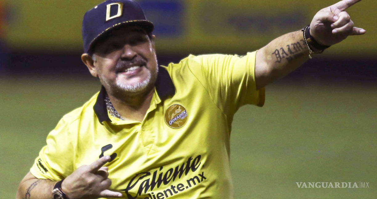 $!Directiva asegura que Maradona continuará con Dorados