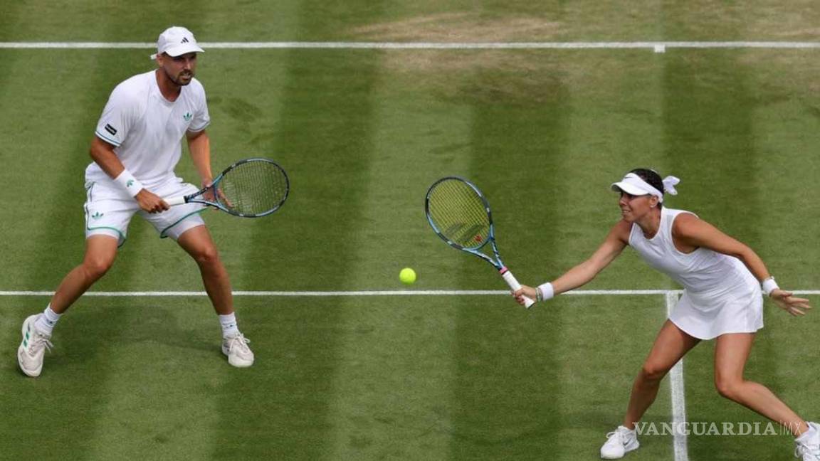 Giuliana Olmos queda eliminada en dobles mixto de Wimbledon