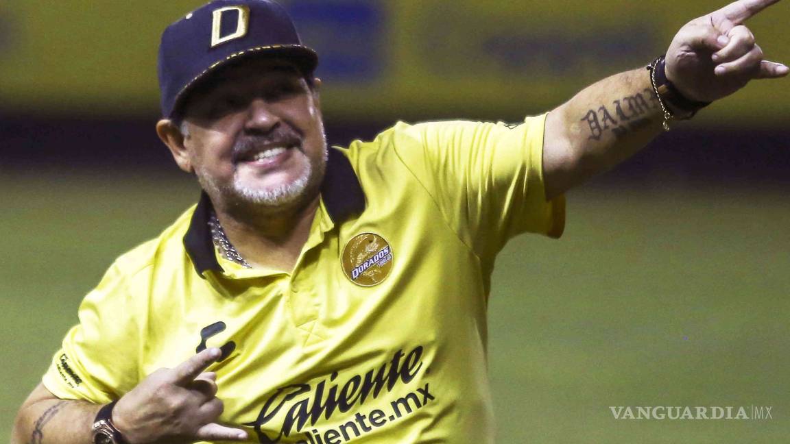 $!Directiva asegura que Maradona continuará con Dorados