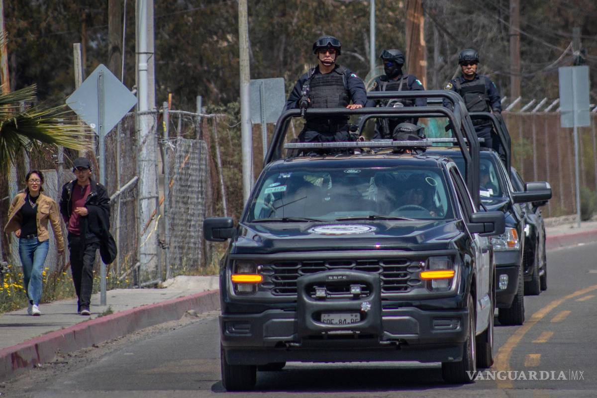 Coahuila: Envía García Harfuch a elementos de la SSPC a Piedras Negras