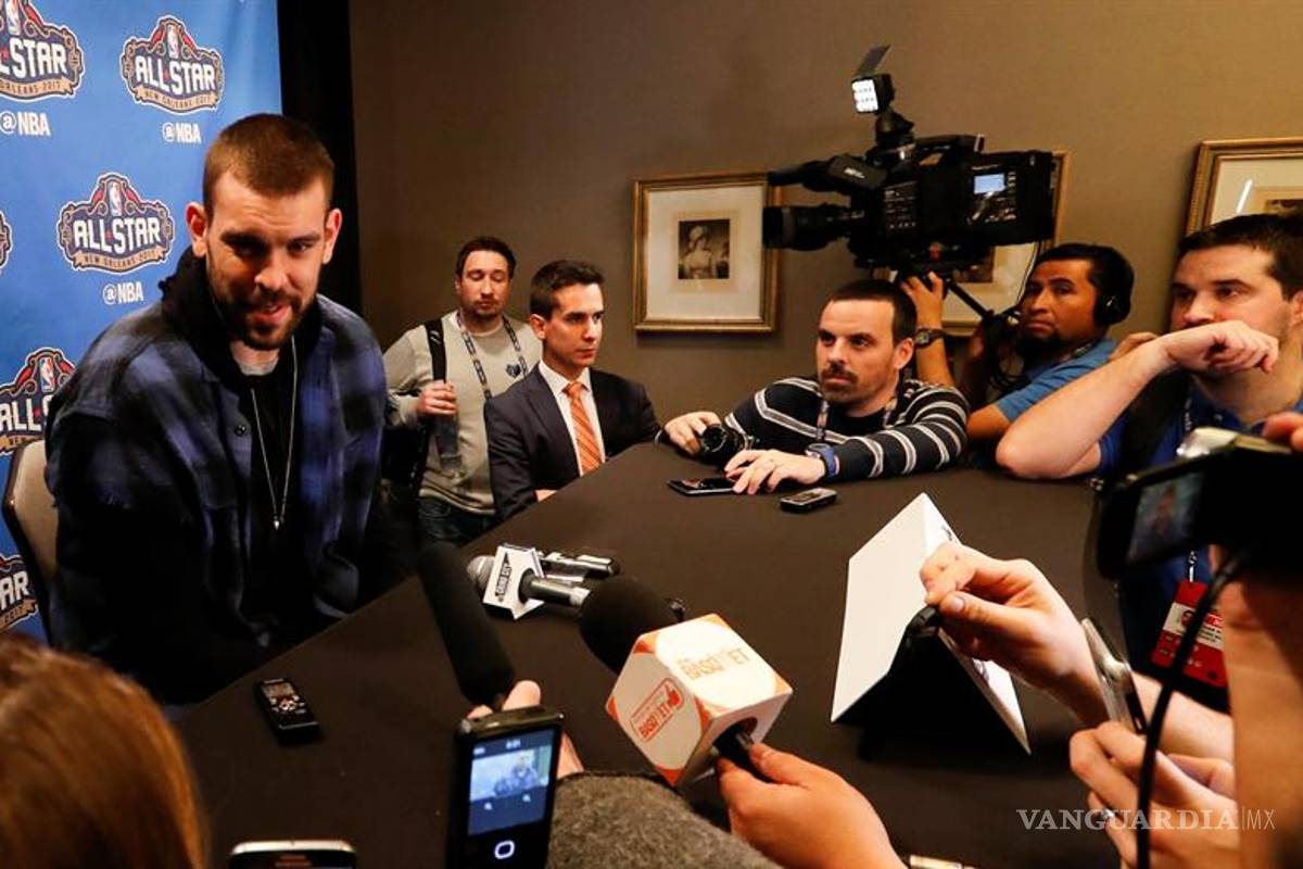 Marc Gasol, único hispano en el partido de estrellas de la NBA