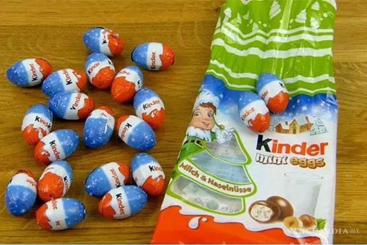 Alertan en México por chocolates ‘Kinder mini eggs’ contaminados con salmonella