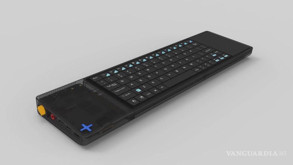 $!Así se ve el AbacusBasic. Promete ser una computadora donde se pueden editar textos, gráficos y ver videos. Para usarla, basta conectarla a alguna pantalla.