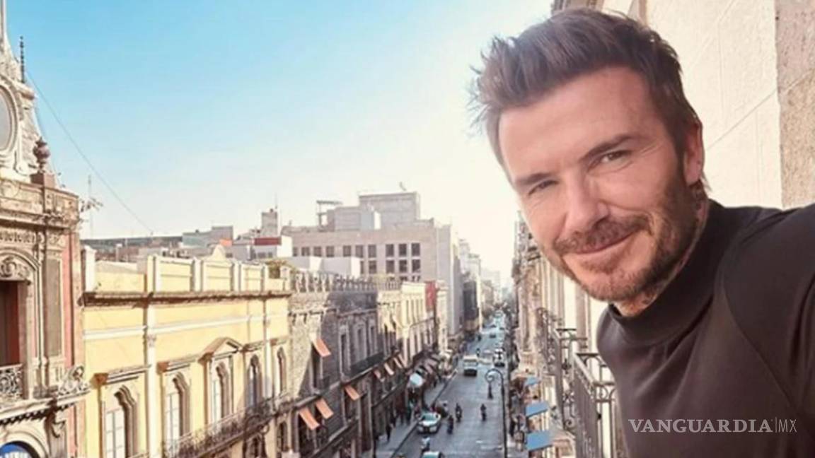 David Beckhan anda encantado en México y lo presume en redes