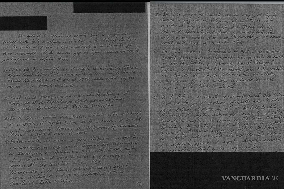 $!Esta es la carta que encontraron en la oficina de Guerrero Alcántar, luego de haber sido asesinado.