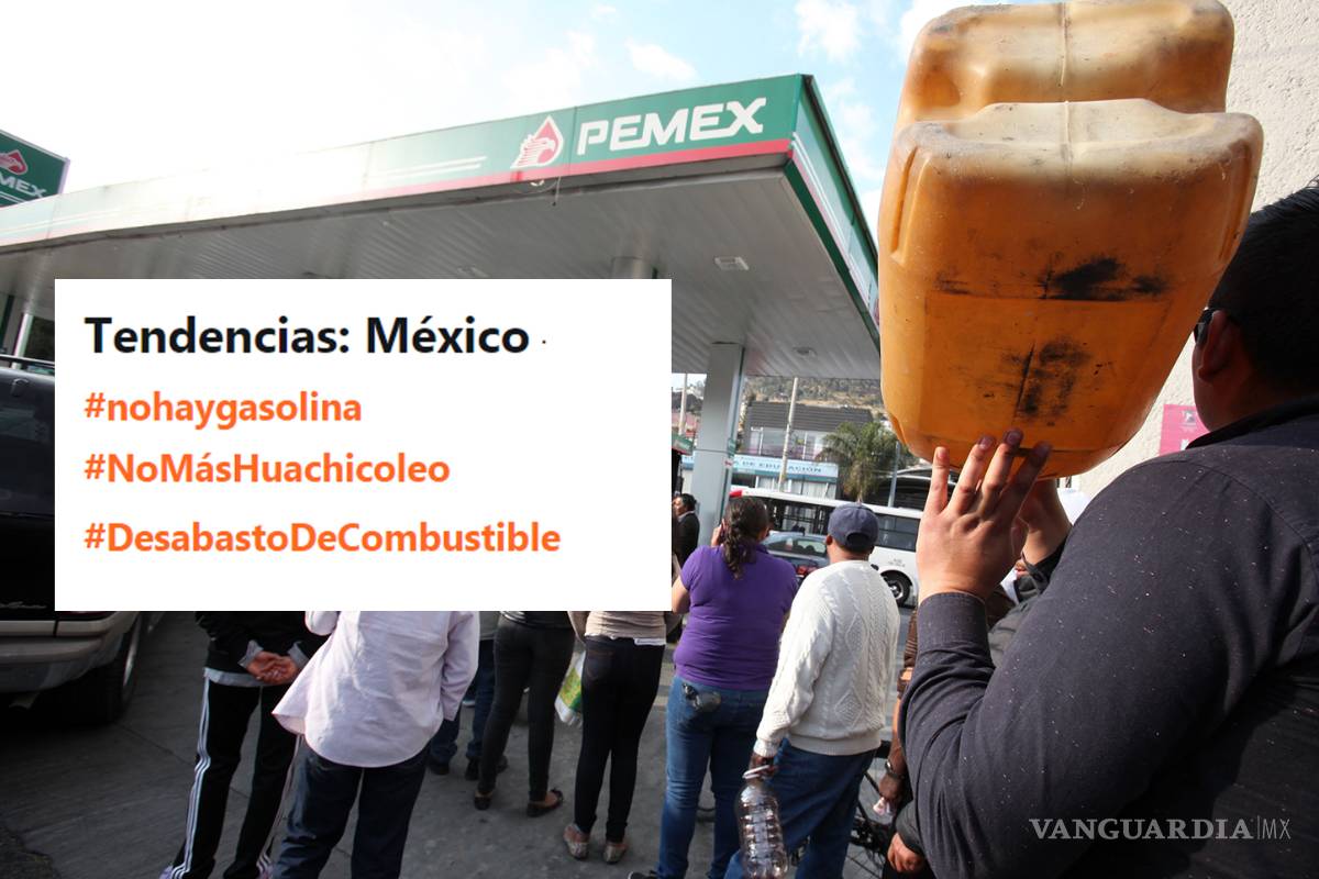 #NoHayGasolina se vuelve trending y genera psicosis en redes sociales