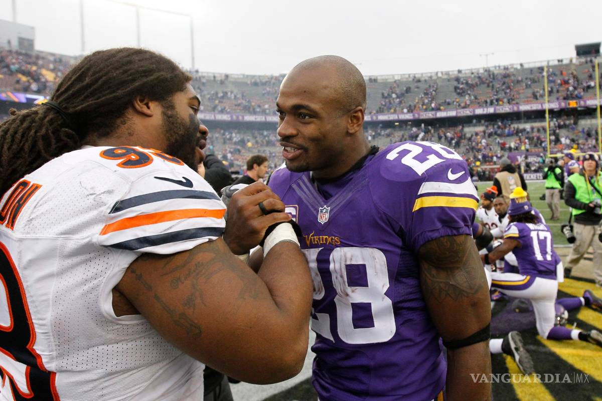 Peterson se recupera y saldrá al campo de juego a enfrentar a los Giants