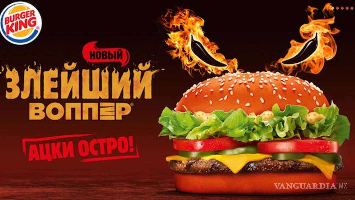 $!Burger King lanza "Trump Burger" en Rusia: Sin ingredientes mexicanos