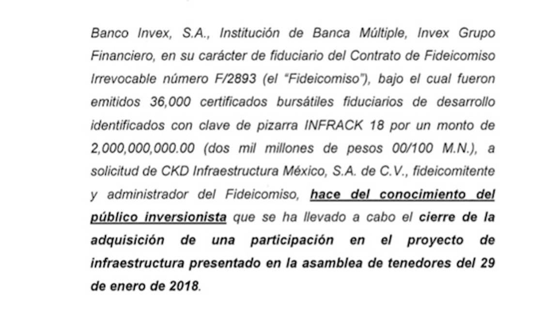 $!Peña Nieto le compró a OHL una parte del Circuito Mexiquense con dinero de afores