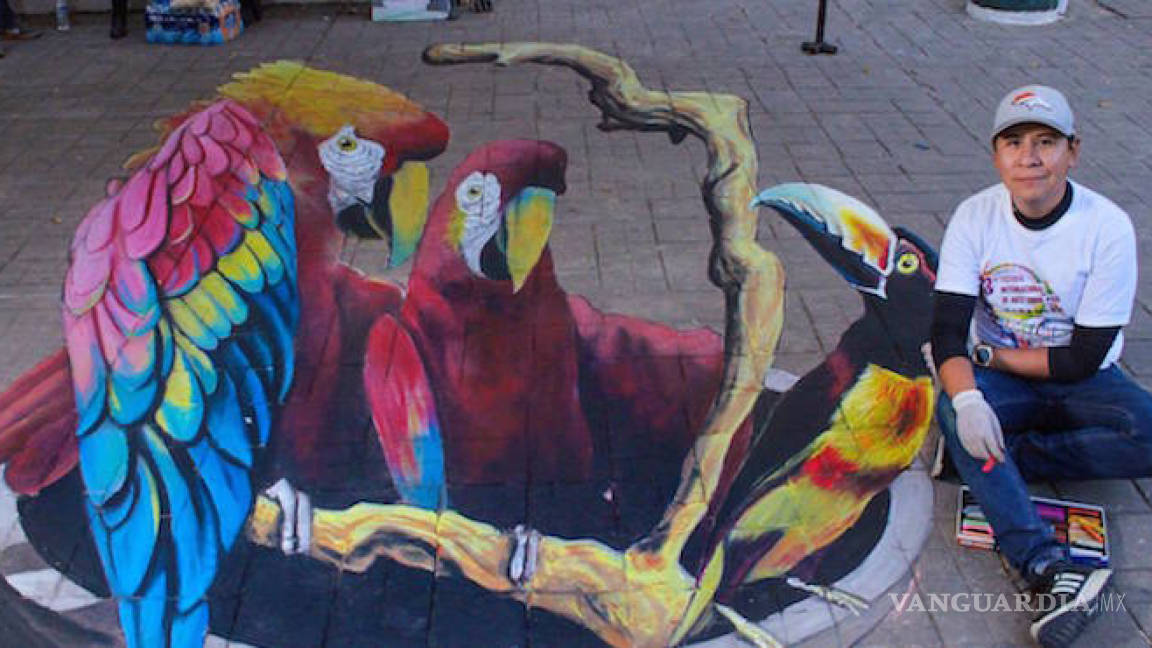 $!Pinturas en tercera dimensión dejan huella en Chiapas