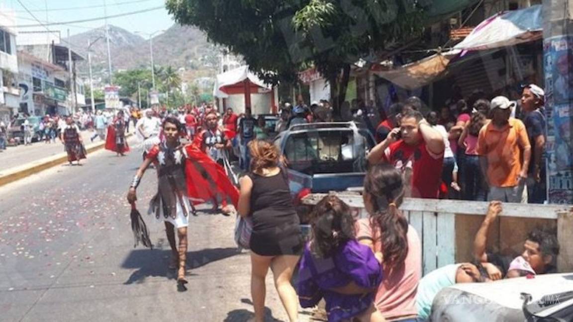 Reportan balacera en Acapulco durante Viacrucis