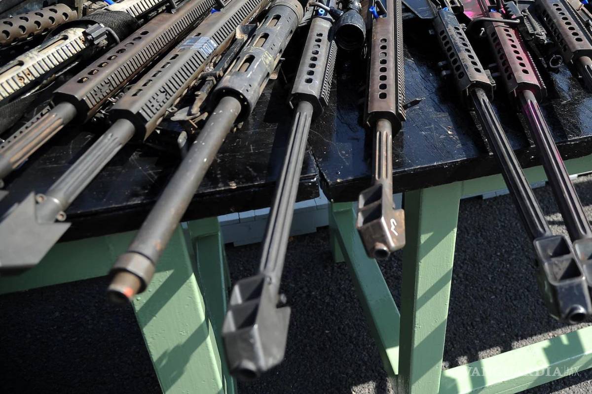 Se confiscaron más de 28 mil armas con AMLO... pero ingresan 200 mil al año