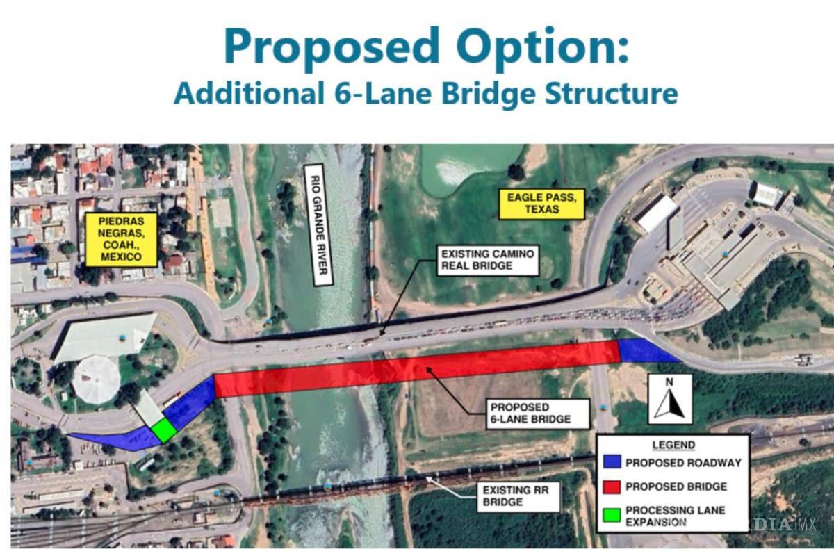 Cruce Eagle Pass-Piedras Negras se consolida como eje del comercio binacional