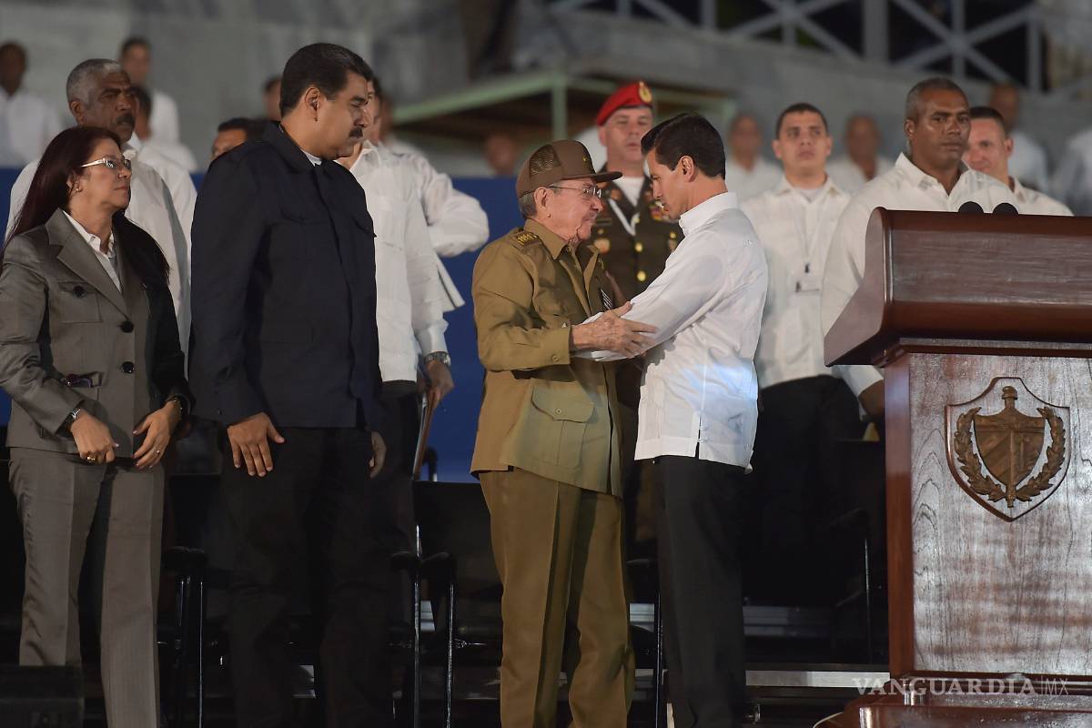 México seguirá acompañando a los cubanos, dice Peña Nieto