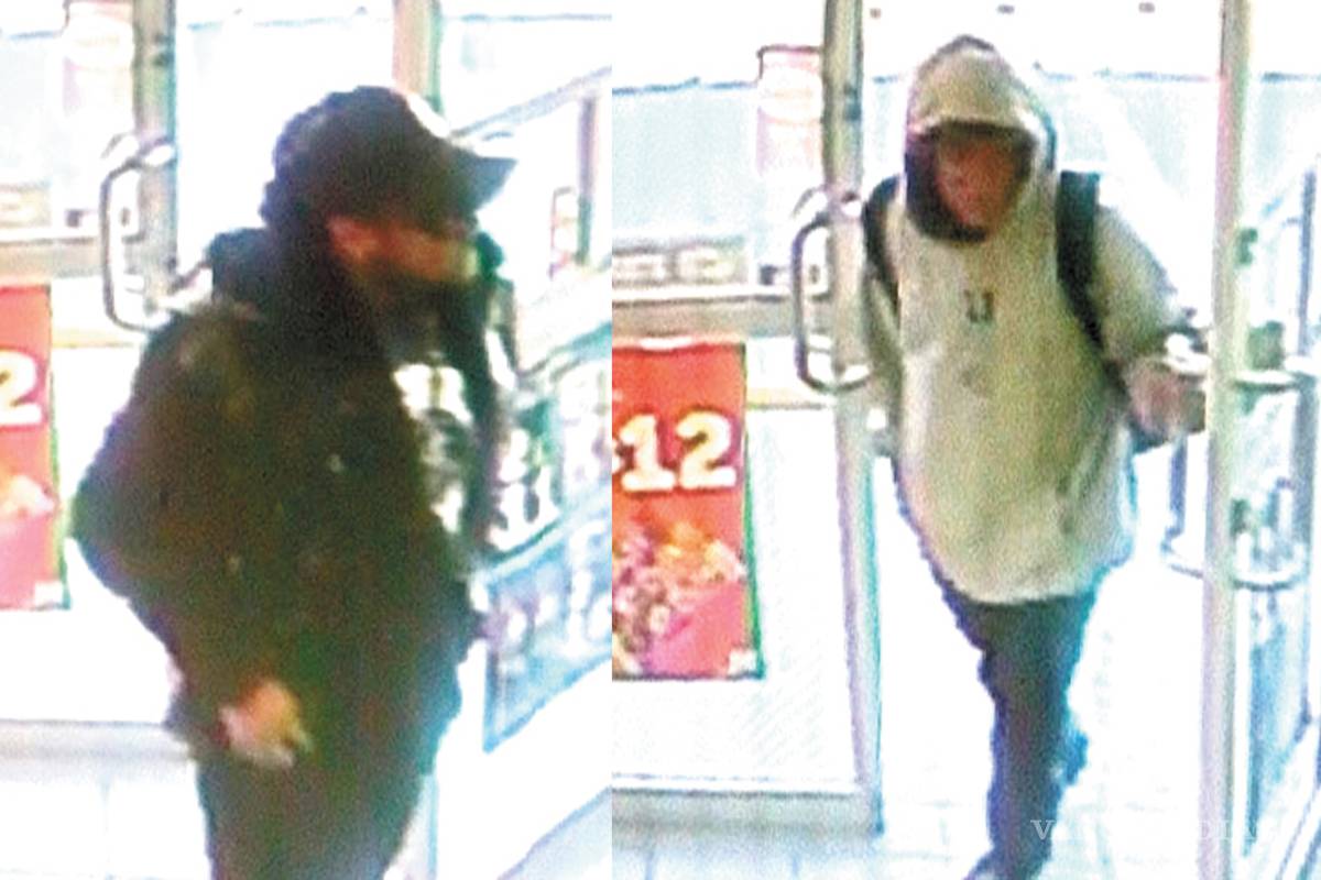 Captan en video a par de asaltantes de un negocio en Saltillo