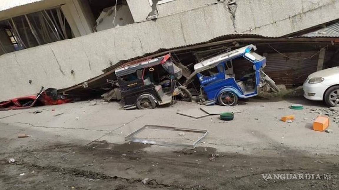 Al menos cuatro muertos tras terremoto de 6.8 grados en Filipinas