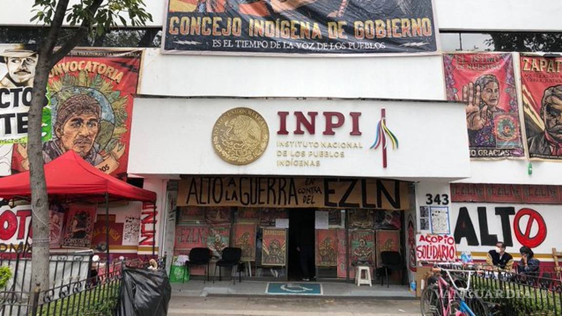 $!Con el INPI tomado por indígenas son 3 edificios federales ocupados; ahora están peor, dicen