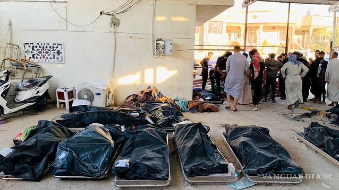Al menos 64 muertos deja incendio de hospital COVID-19 en Irak