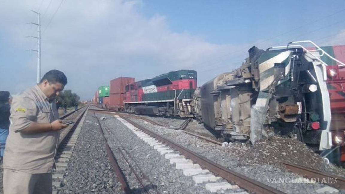 Tren de Ferromex descarriló en Querétaro, habrían intentado robarlo