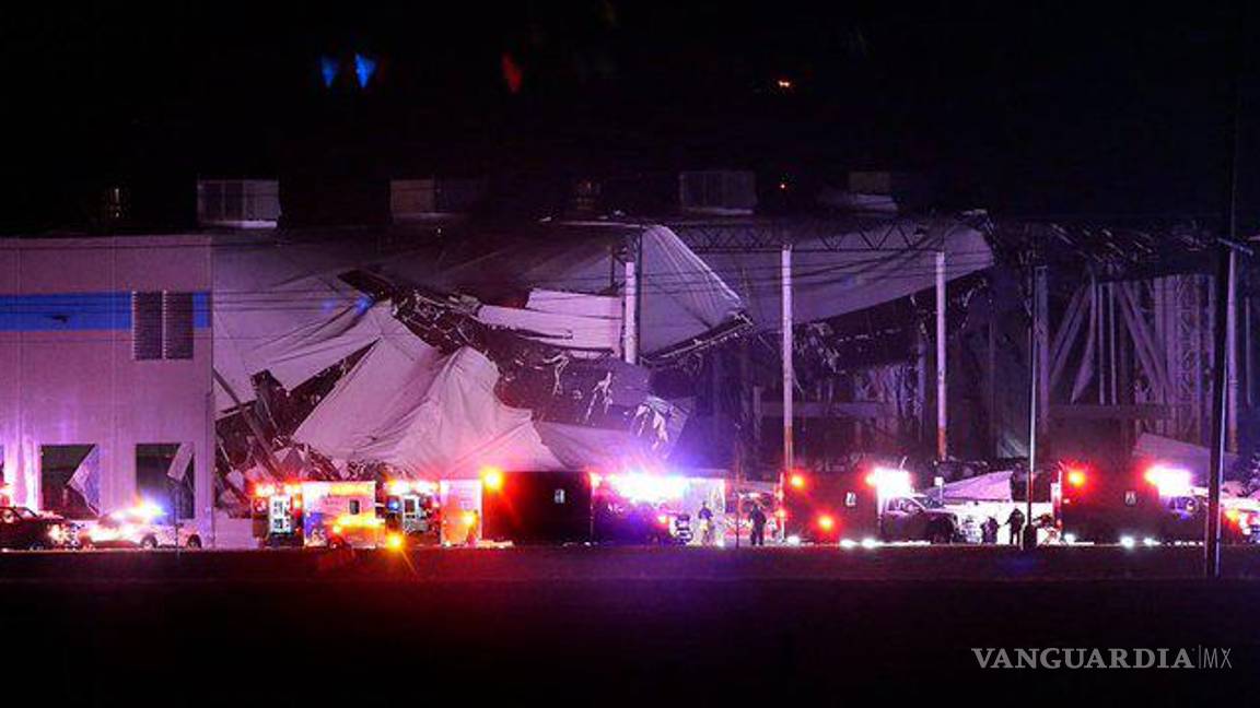 $!Al menos seis empleados de Amazon mueren tras colapso de almacén en EU