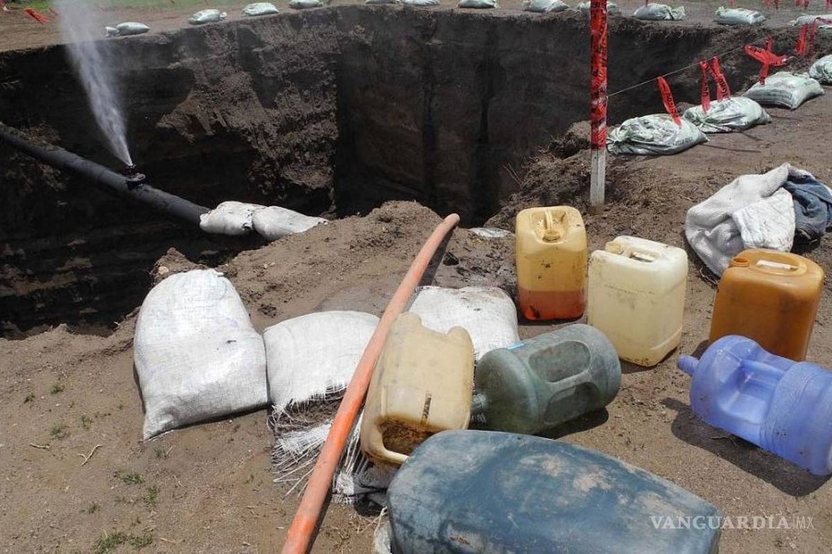 Revelan que 30% de huachicoleo es robo en ductos; detectan 20 conexiones clandestinas en Coahuila