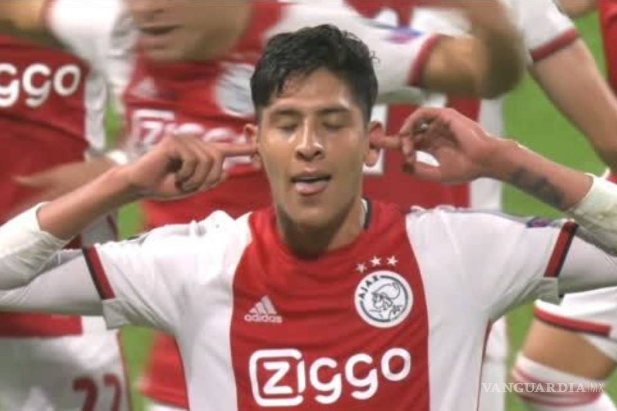 Así fue el primer gol de Edson Álvarez con el Ajax