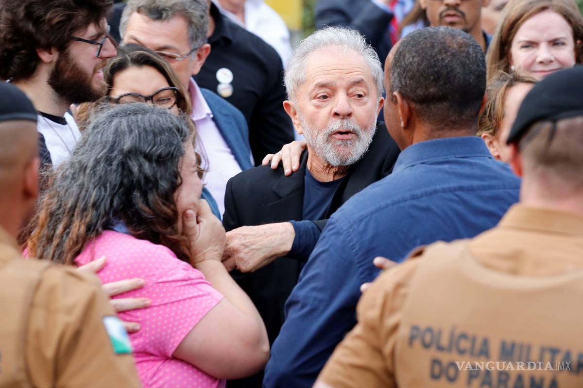 Quisieron criminalizar a la izquierda y no pudieron, dice Lula da Silva ya en libertad