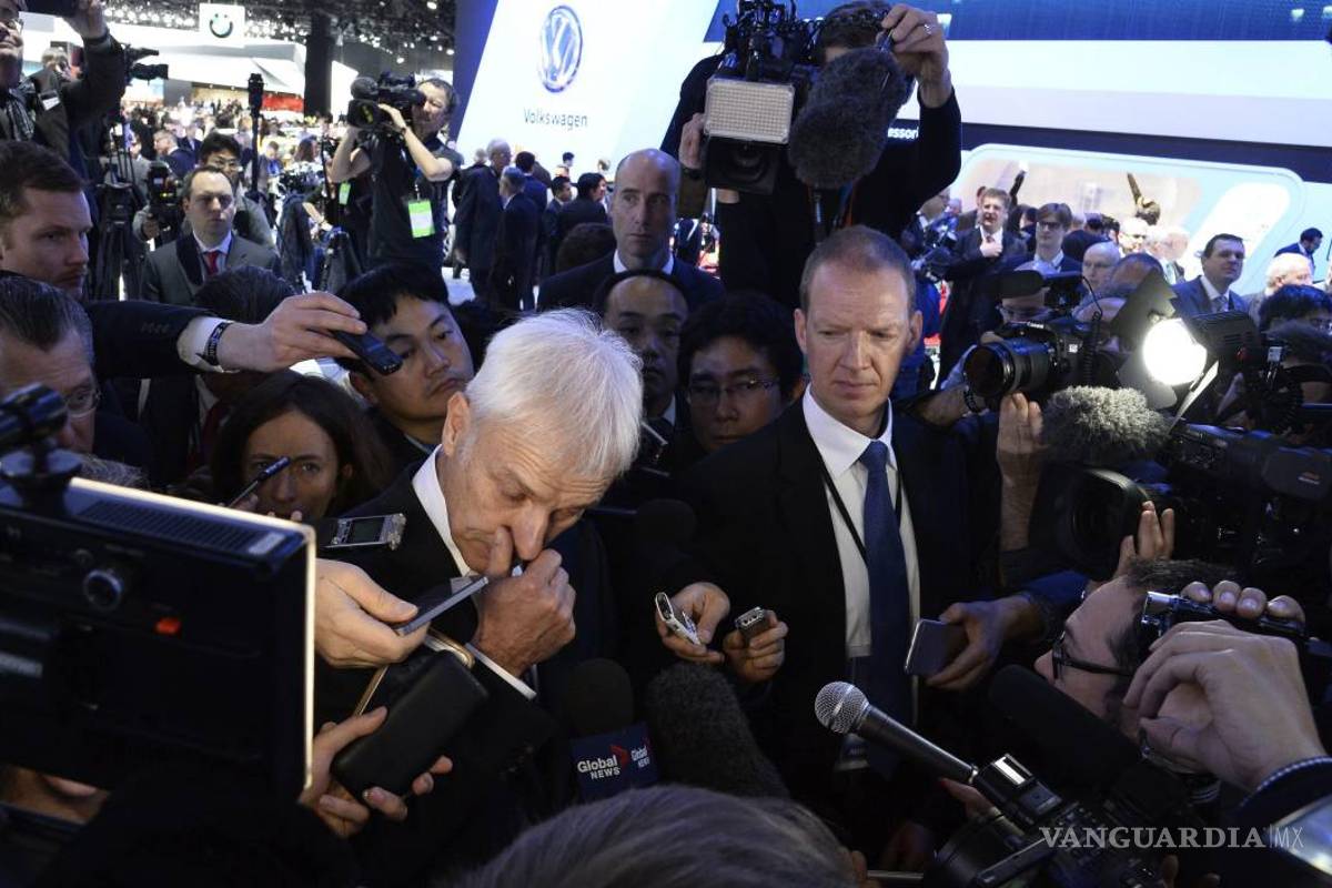 Matthias Müller pide perdón en el Salón del Automóvil de Detroit